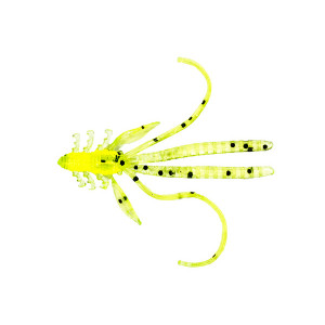 Мягк.приманки LureMax KRAKEN 2,5''/6см, LSK25-002 Lime pepper (10 шт.)
