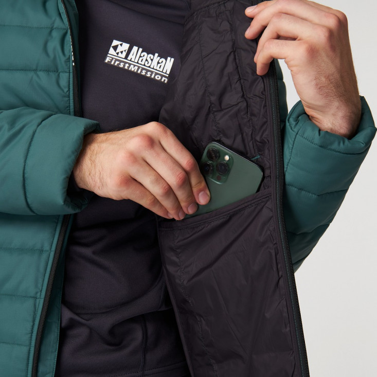 Куртка Alaskan Juneau Green XXL утепл.стеганая